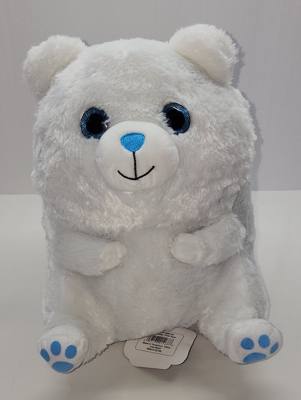 Nanco Belly Buddy Polar Bear plush stuffed animal